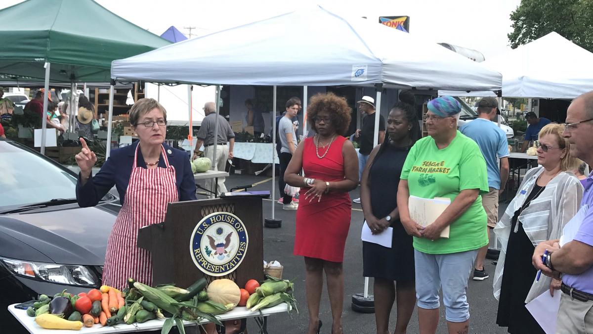 Kaptur highlights Senior Farmers Market Nutrition Program and other